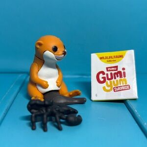 ⭐️ Zuru - Gumi Yum Surprise - Wildlife Series - Mongoose w/ scorpion accessory